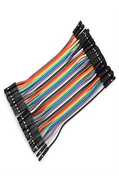 Arduino 10cm 40pin Dişi-Dişi Jumper Kablo