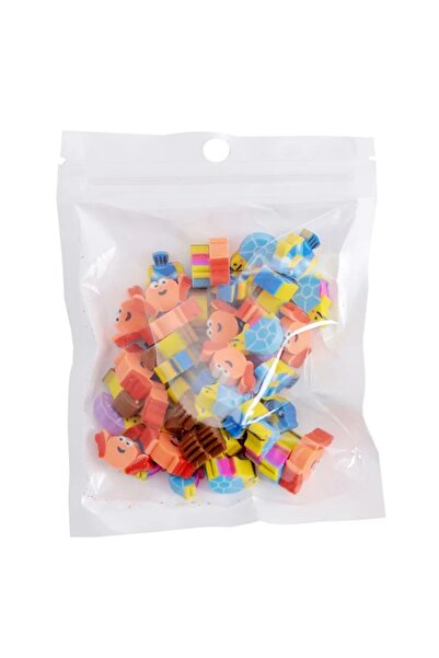 Choice ١٠٠ قطعة ممحاة صغيرة بتصميم حيوانات وفواكه كرتونية، هدية مثالية لعيد ا...