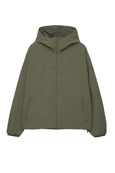 Pull & Bear Panelli yağmurluk