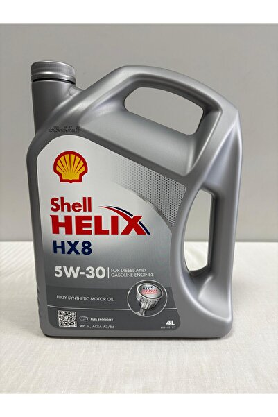 SHELL Helix Hx8 Synthetic 5W30 4L Motor Yağı (Üretim Tarihi 2025)
