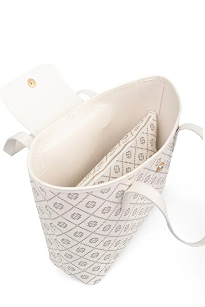 Fossil White Women's Shoulder Bag 05Fo25Y5038