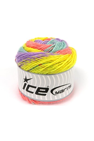 Ice yarns مجموعة من 3 × 100 جرام من خيوط آيس يارنز كيكس نابوليتانو، خيوط بلون...