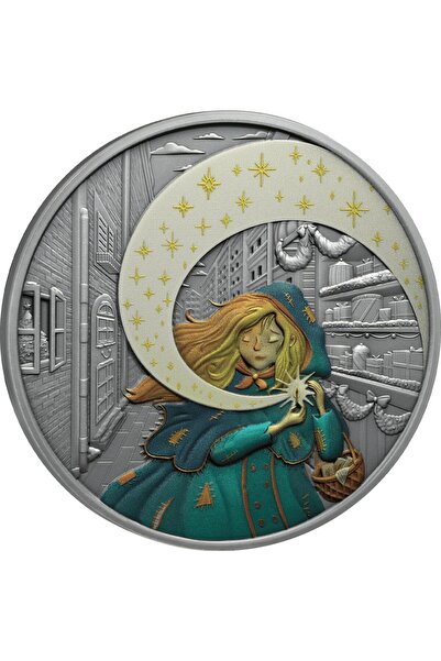 RimaGold Küçük Bir Kibritçi Kız Gümüş Sikke Coin