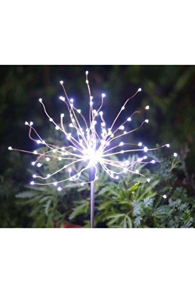 Flippy Solar Lamp in Fireworks Shape, 120 LEDs, Cool White,
