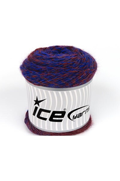 Ice yarns مجموعة من خيوط سكيين آيس يارنز كيكز كامارو (50% صوف) باللون الأزرق ...