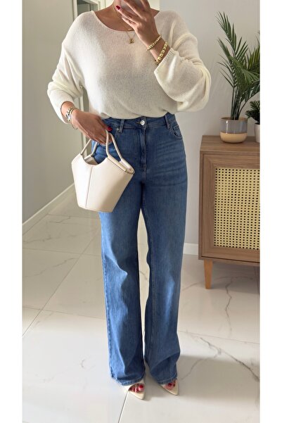 BİRCANÇİL ZR Nensa Blue Flare Jean