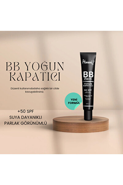Homm Bitkisel BB Krem yoğun kapatıcı 50+ SPF 40 ml