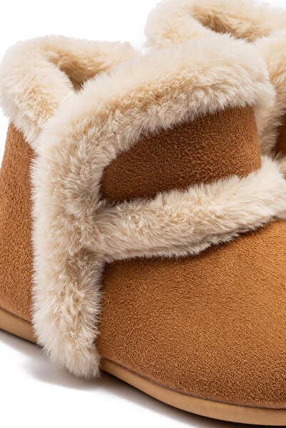 Twigy Asia Women's Sheepskin Home Boots Brown 37/41