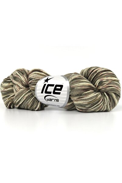 Ice yarns مجموعة من 3 × 100 جرام من خيوط الكشمير المصبوغة يدويًا (10% كشمير) ...