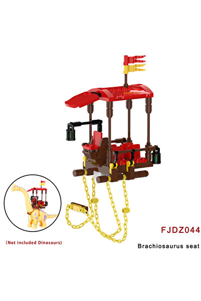 Choice1 FJDZ044 مجموعة مكعبات بناء ديناصورات براكيوصور الجوراسي التعليمية، 5 ...