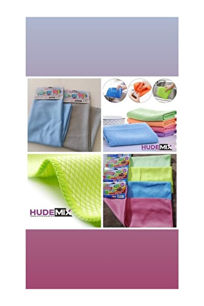 hudemix 3-dijelna staklena krpa velike veličine 50x70 cm