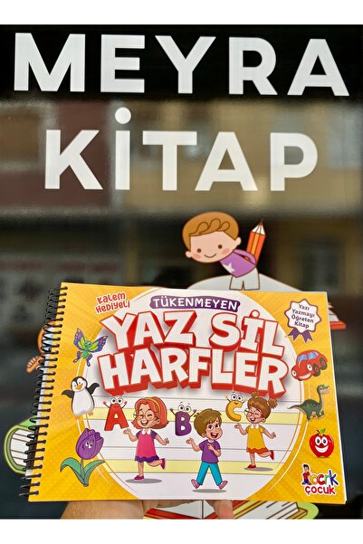 Bıcırık Yayınları أحرف صيفية غير قابلة للمسح (مع هدية قلم)