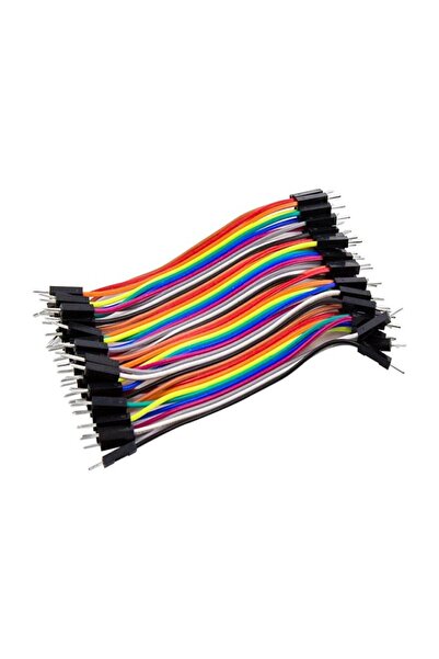 Arduino 10cm 40pin Erkek-Erkek Jumper Kablo