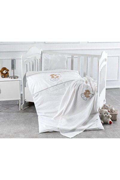 Belardi Duvet Cover Set Pikeli Baby 5 Pcs Belora Blue