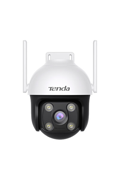 Tenda Wi-Fi PT Camera, 4MP resolution, Bidirectional Audio, SD-card, IR/WL 30m, Alarm, IP65 - TND-RH7-WCA