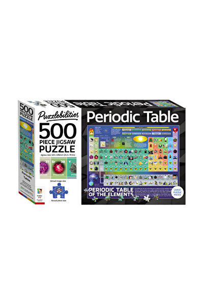 Hinkler Puzzlebilities Periodic Table 500-Piece Jigsaw