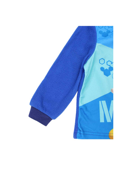 Mickey Mouse Children's pajamas, long sleeve, polar, blue, Junior, Mickey Mouse, Disney