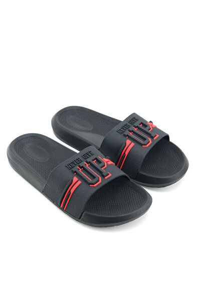 GEZER Erkek Yazlık PU Islak Zemine Uygun Ev Banyo Bahçe Havuz Terlik