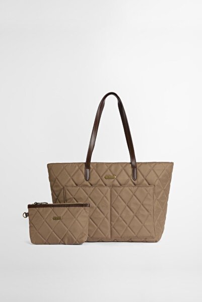 Barbour Quilted Tote Çanta SN31 Sand