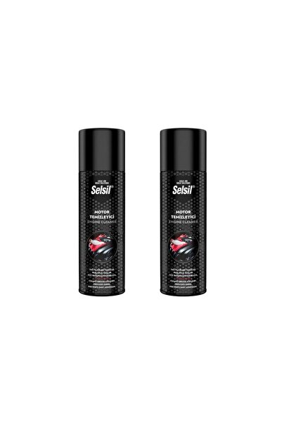 Selsil Susuz Motor Temizleme Spreyi 2x 500ml