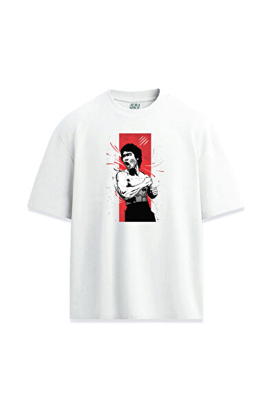 Darkia تي شيرت مطبوع بتصميم خاص من بروس لي للجنسين