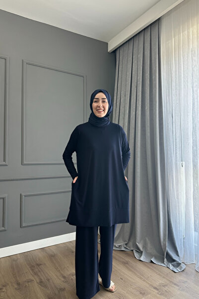 SEROĞLU Cepli Sandy İkili Takım Lacivert