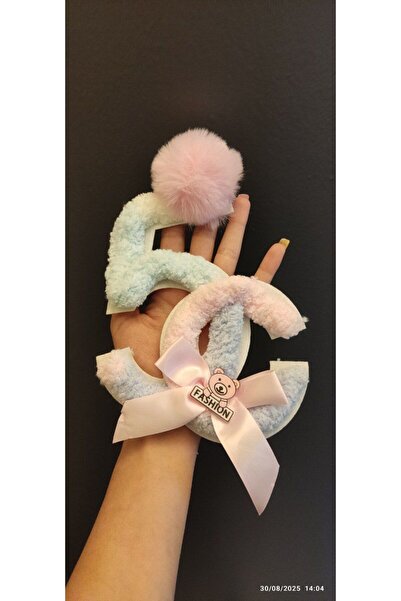 Gönülden Tasarım APLIQUĂ DE CUSUT ARMA CU 5 FIGURI DE PLUSH 25X14 CM