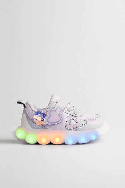 Vicco Lighted Orthopedic Sole Girls' Sports Shoes