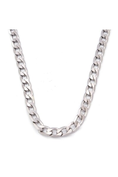 FerizZ Steel Chain Necklace Figaro Model Zn-312