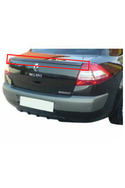 TÜRKSET MEGANE 2 SEDAN İNCE ANATOMİK SPOİLER (( BOYALI - RENK KODUNU MESAJ AT...