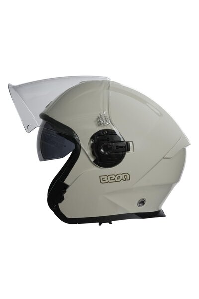 beon B-203 Güneş Gözlüklü Yazlık Yarım Kask FY01 İtaly