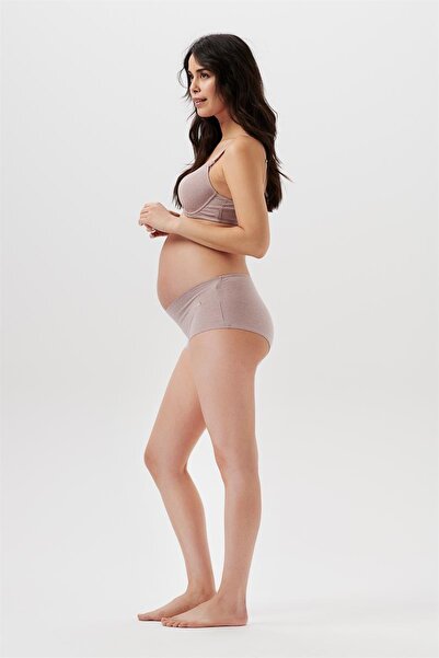 NOPPIES Melange Bark cotton nursing bra