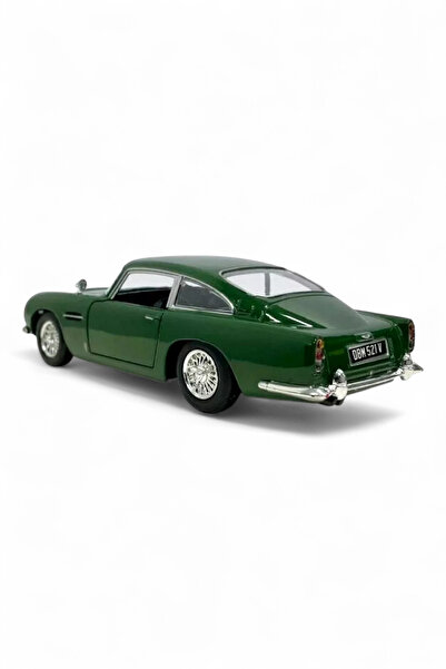 Peda Toy Çek Bırak Metal Model Klasik Oyuncak Araba 1:24 Aston Martin Db5 Yeşil