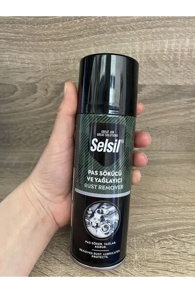 Selsil Pas Sökücü Ve Yağlayıcı Sprey Gıçırdayan Kapı Gıçırtısı Için 200 ml