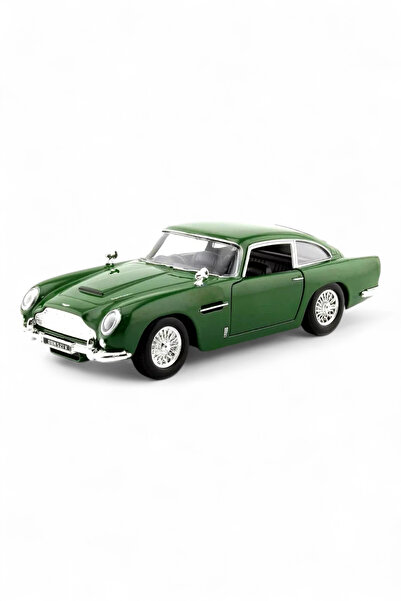 Peda Toy Çek Bırak Metal Model Klasik Oyuncak Araba 1:24 Aston Martin Db5 Yeşil