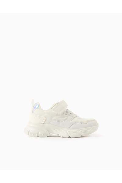 Ziddy Superlight Runner' Trainers for Baby Girls, White/Iridescent