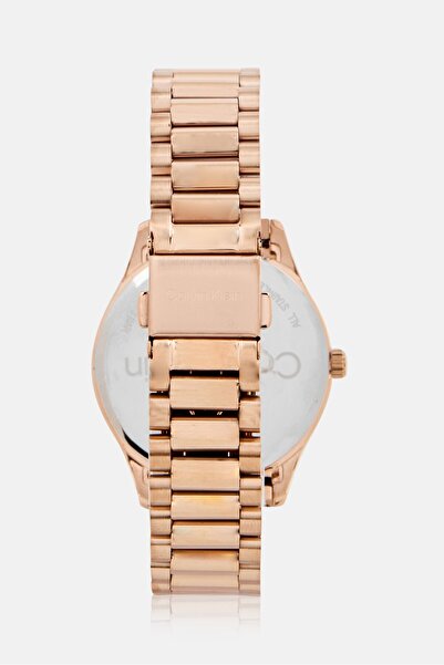 Calvin Klein Women 25200042 Stainless Steel Analog Watch 35 mm, Rose Gold