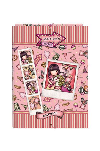 Santoro Gorjuss Mapa A4 cu elastic Gorjuss Carousel