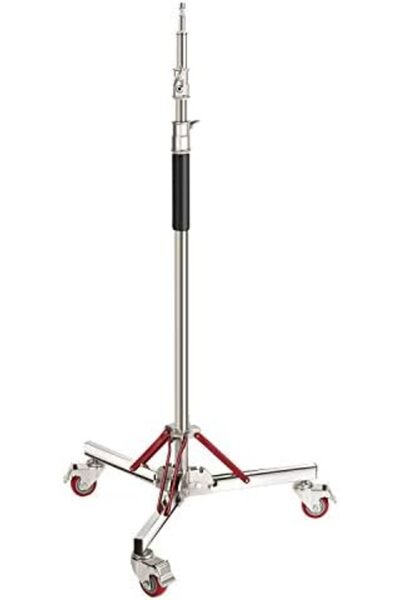 NEEWER Professional 100% Stainless Steel Wheel Stand, Heavy Duty with Maximum Height 305 cm, Long 12
