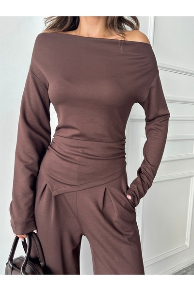 solena sln Γυναικεία Νέας Σεζόν Παντελόνι Modal Premium Quality Modal Σετ