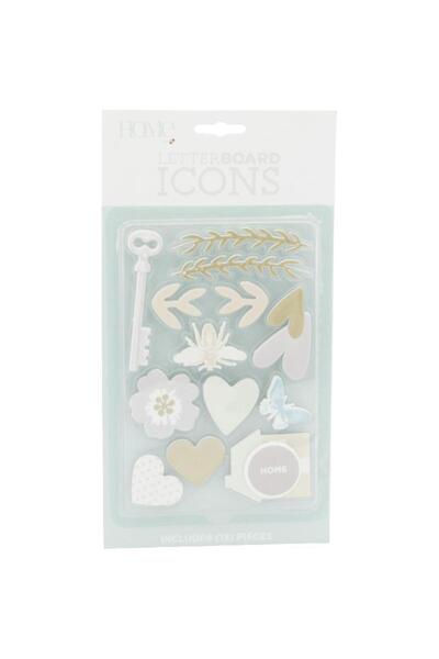 American Craft ملحقات لوحة أحرف DCWV