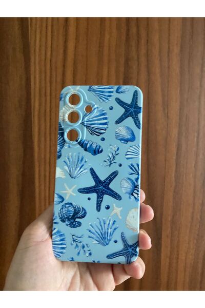 Newon غطاء حماية لهاتف سامسونج جالاكسي A35 مصنوع من السيليكون المخملي مع طباع...