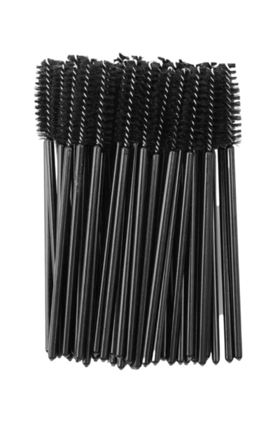 Face Deep 50 Pcs Eyebrow Eyelash Curling Comb Brush for Curling, Lifting and ...