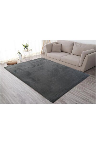 Heinner Home Soft Rabbit Faux Fur Rug Heinner Home, 70x140 cm, Dark Gray