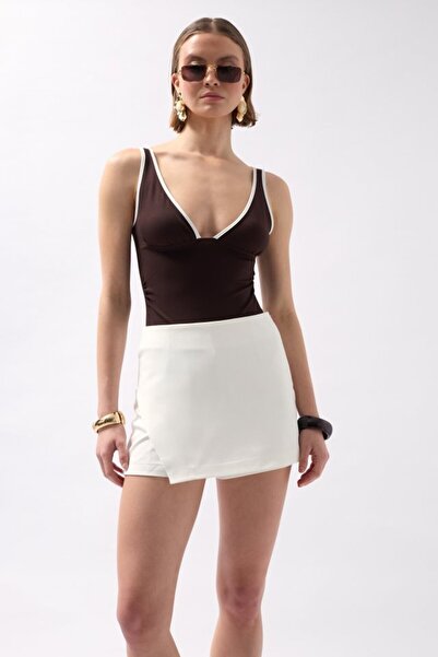 1001moda Basic Mini Shorts Skirt