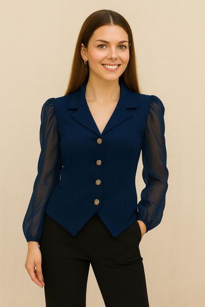 HOFY Chiffon Sleeve Jacket