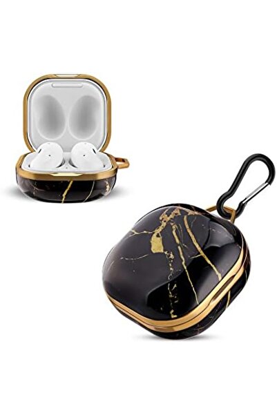 O Ozone جراب مصمم بشكل أنيق فاخر مع مفتاح لهاتف Samsung Galaxy Buds FE/2 Pro/...