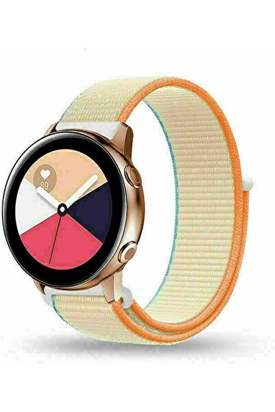 O Ozone ساعة سامسونج جالاكسي واتش 3 بسوار نايلون ٤٥ مم/٤٦ مم | كريمي