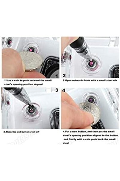 Other TMC Aluminum Anodized Color Button Set For Gopro 3 Plus Housing GOLD