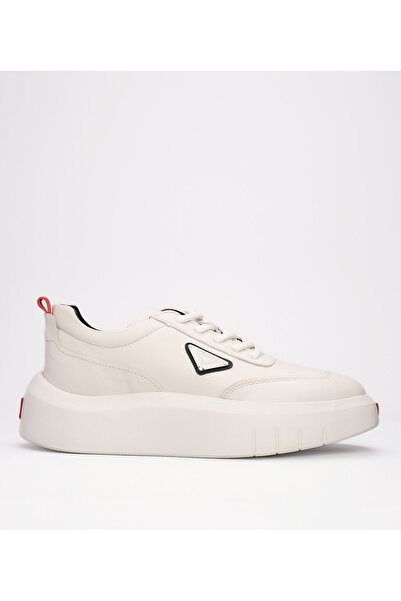 MARCOMEN Erkek Kalın Taban Sneaker Beyaz